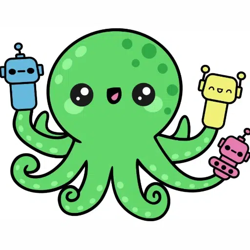 Yolo the octopus logo