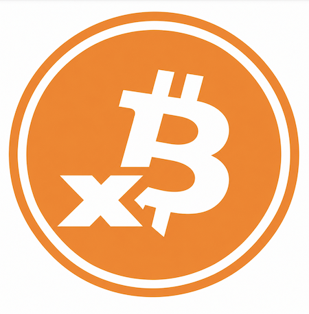 BitcoinX logo